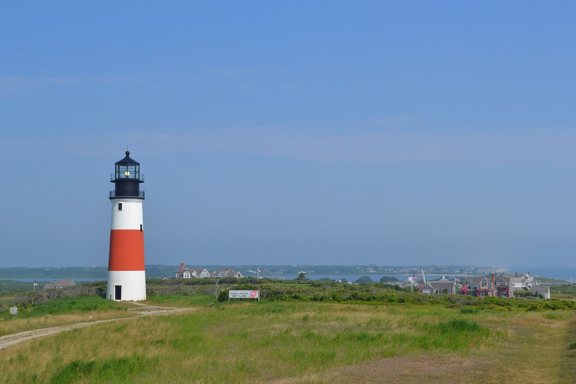 Nantucket lighthouse in Nantucket Island