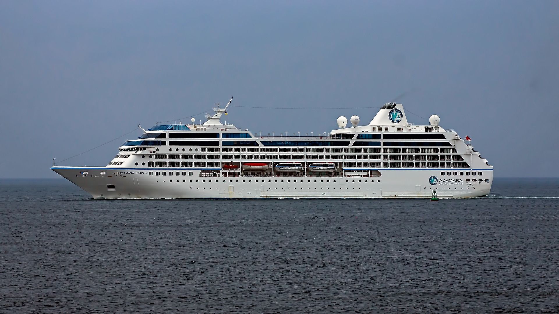 Azamara Cruise Ship on a voyage