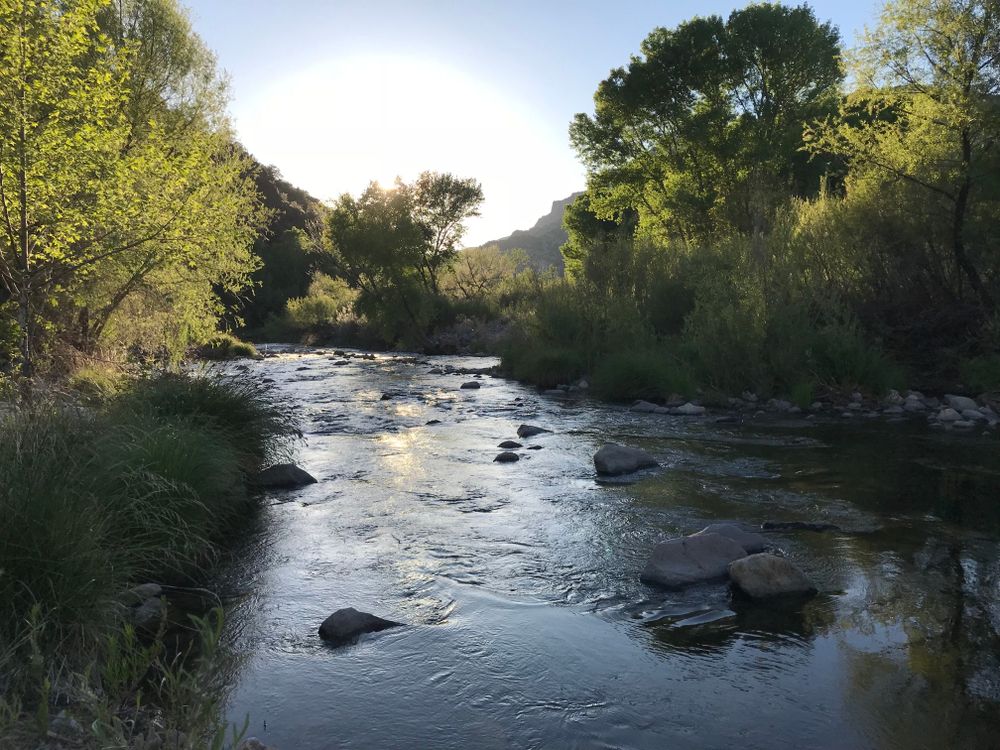 Gila River near Silver City, New Mexico