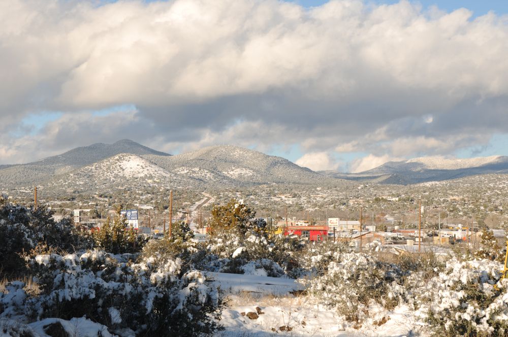 Snow-covered Silver City