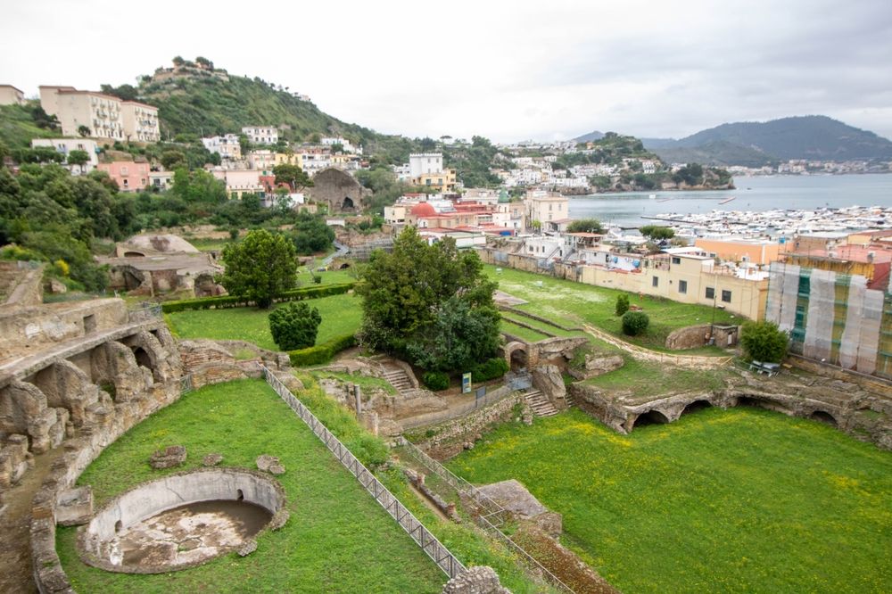 Bath of Baia archaeological park, Baia, Naples, Italy