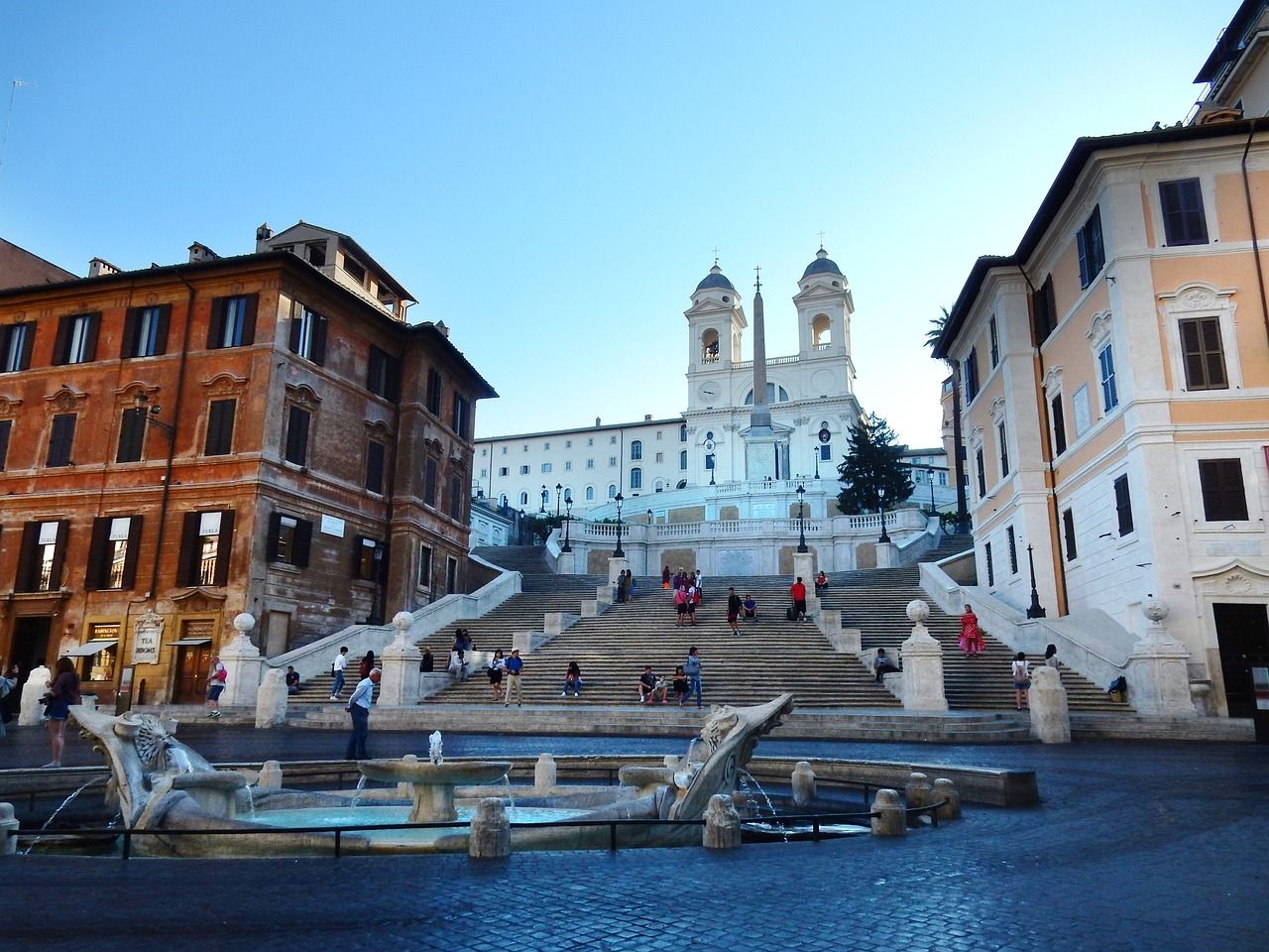 Spanish Steps and Piazza di Spagna