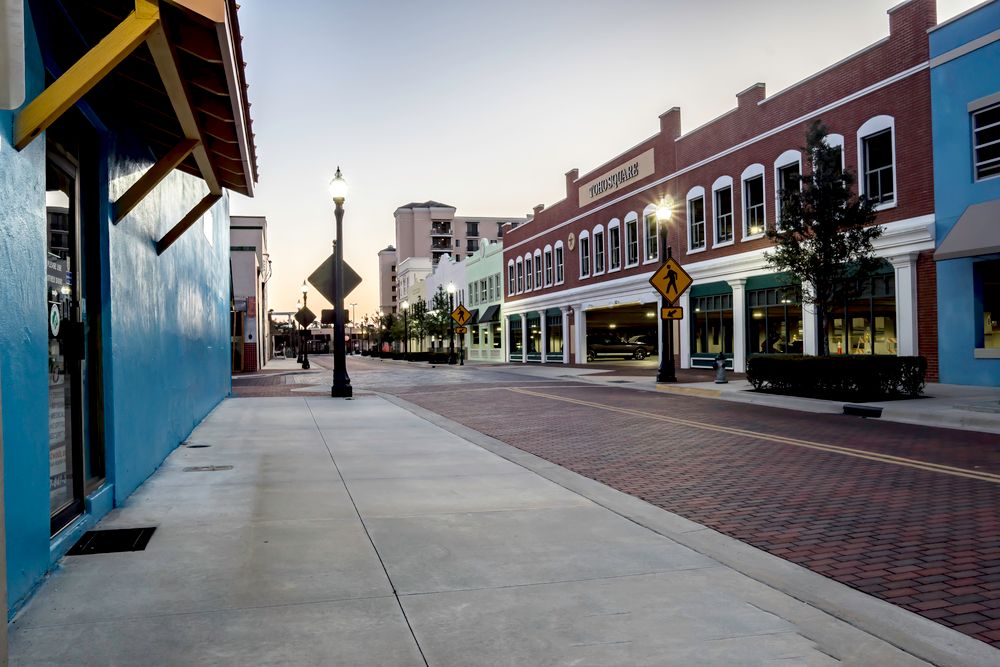 Street in Kissimmiee FL