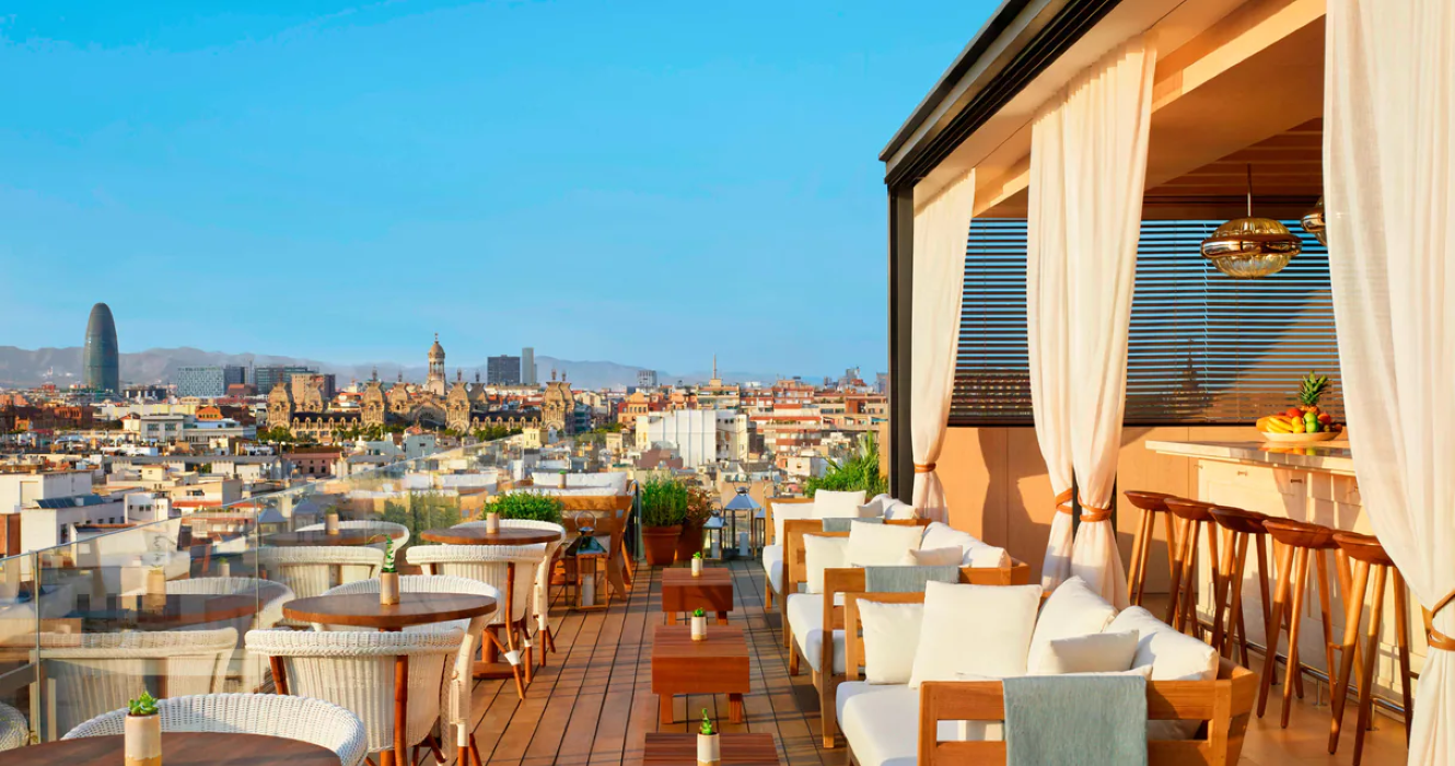 The Roof Bar at The Barcelona Edition