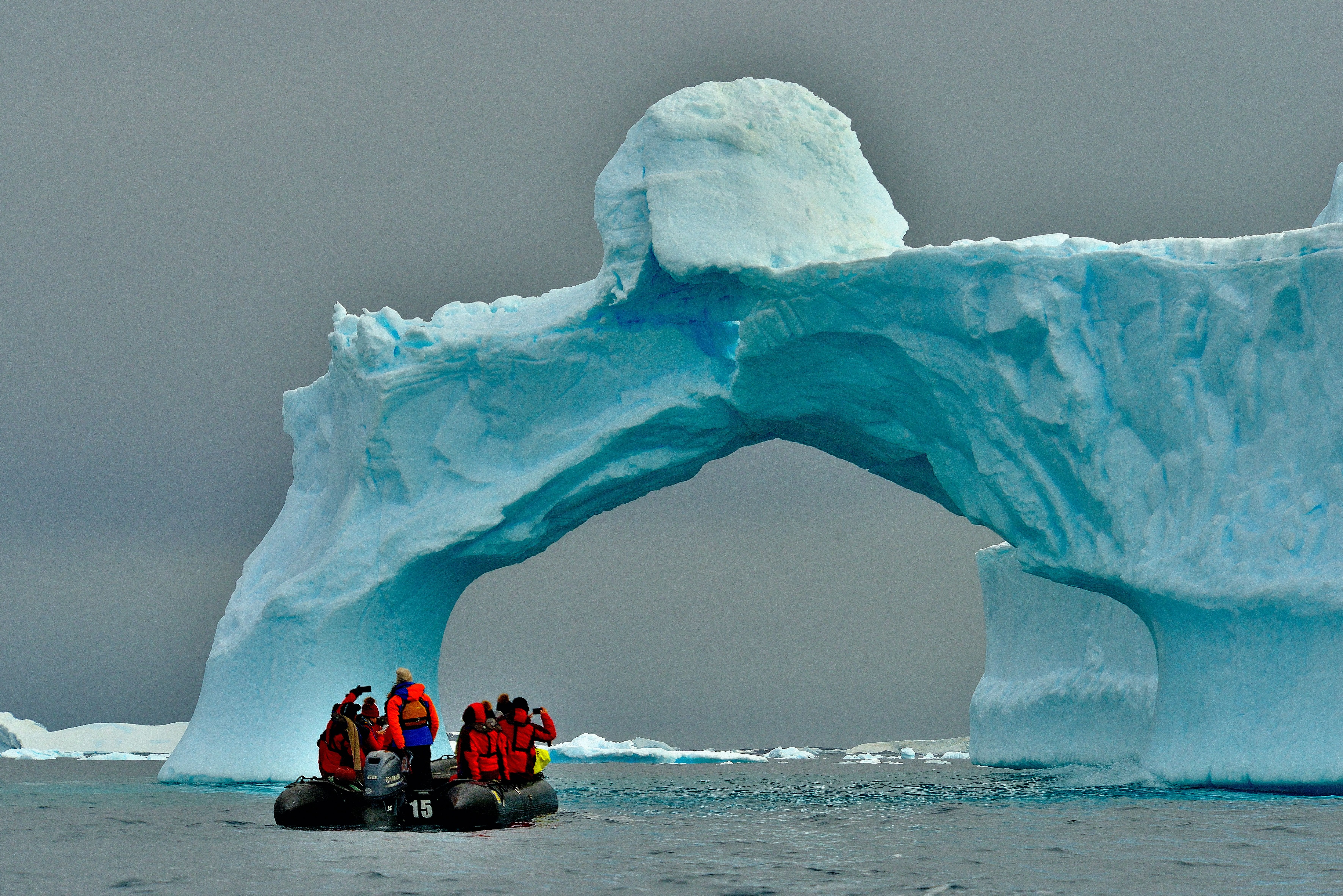 Tourists In Antarctica