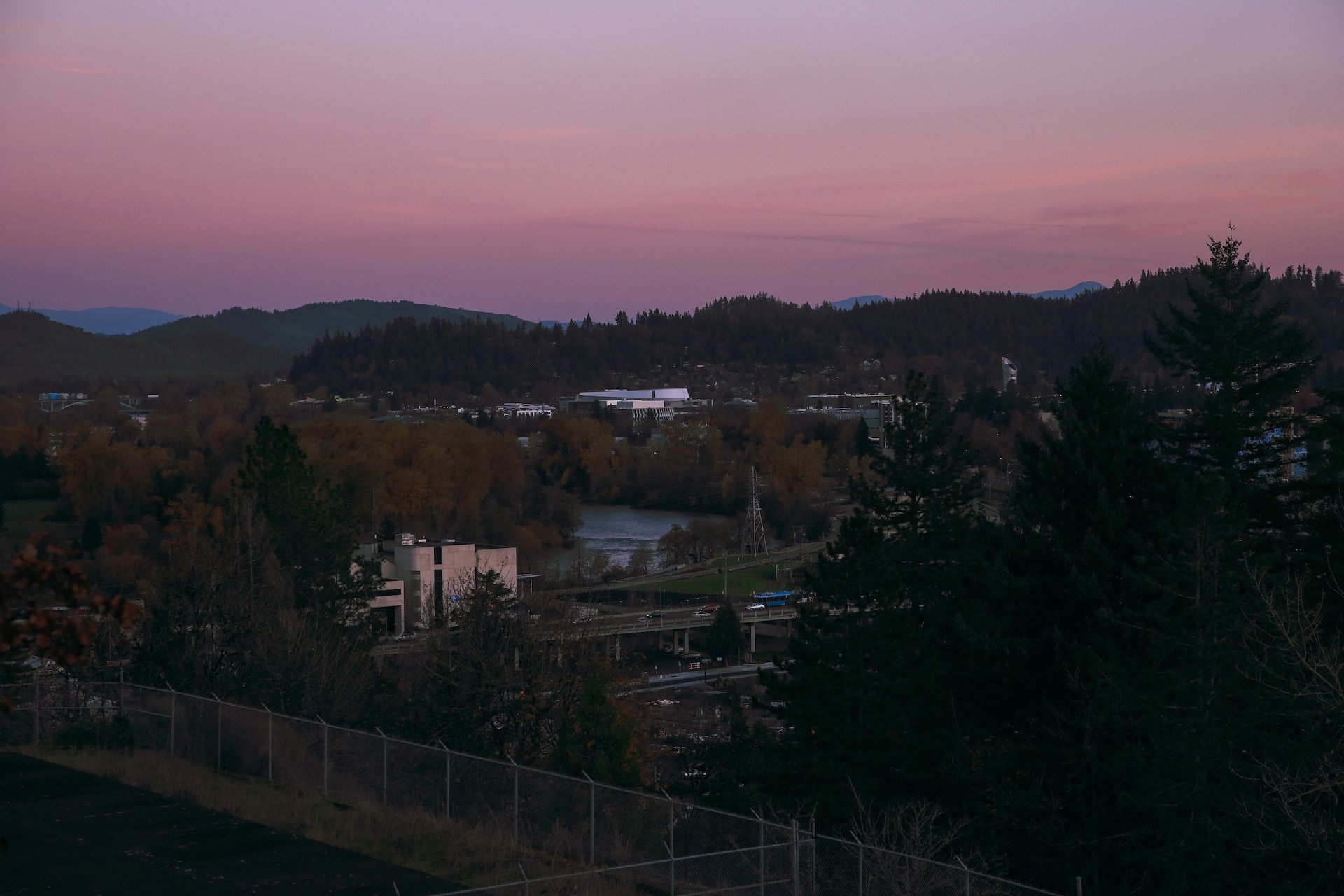 View of Eugene OR