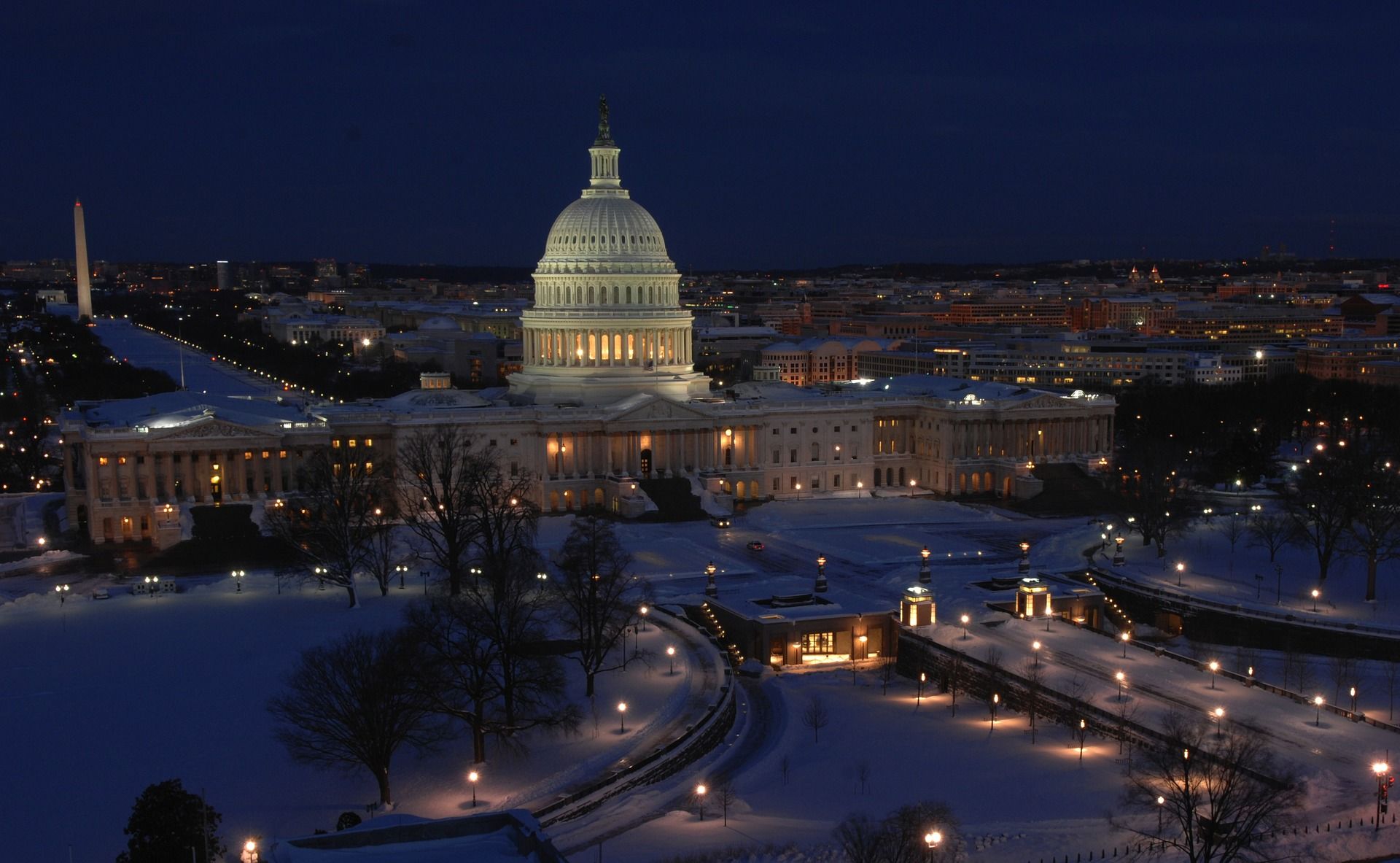 Washington DC at night