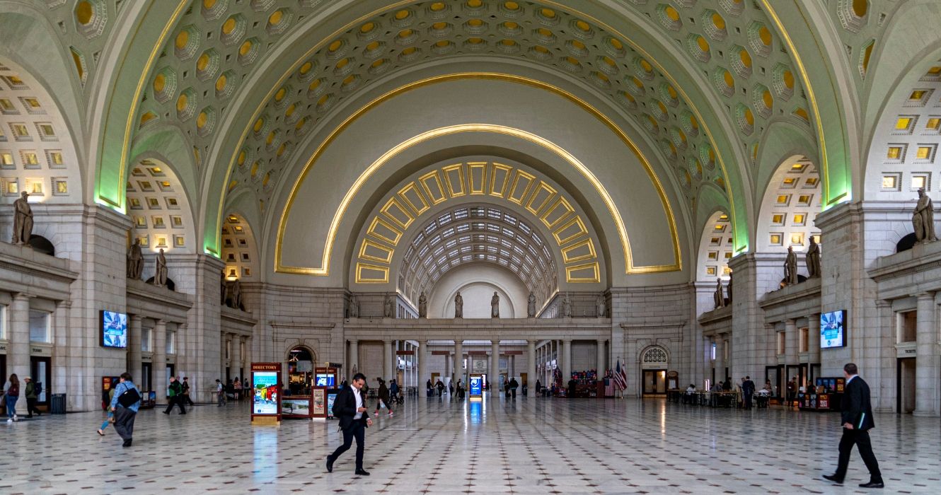 Amtrak Union Station in Washington DC