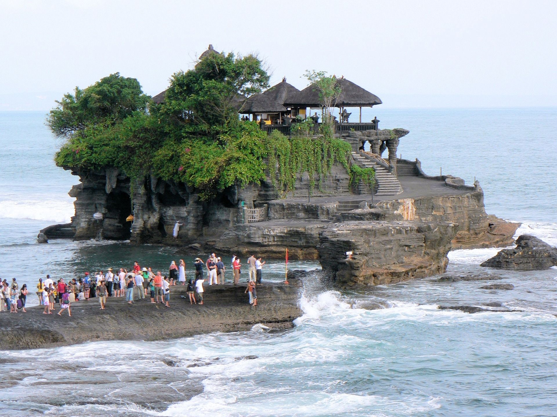 Tanah Lot in Bali, Indonesia 