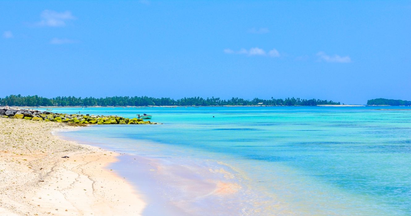 Beach in Tuvalu