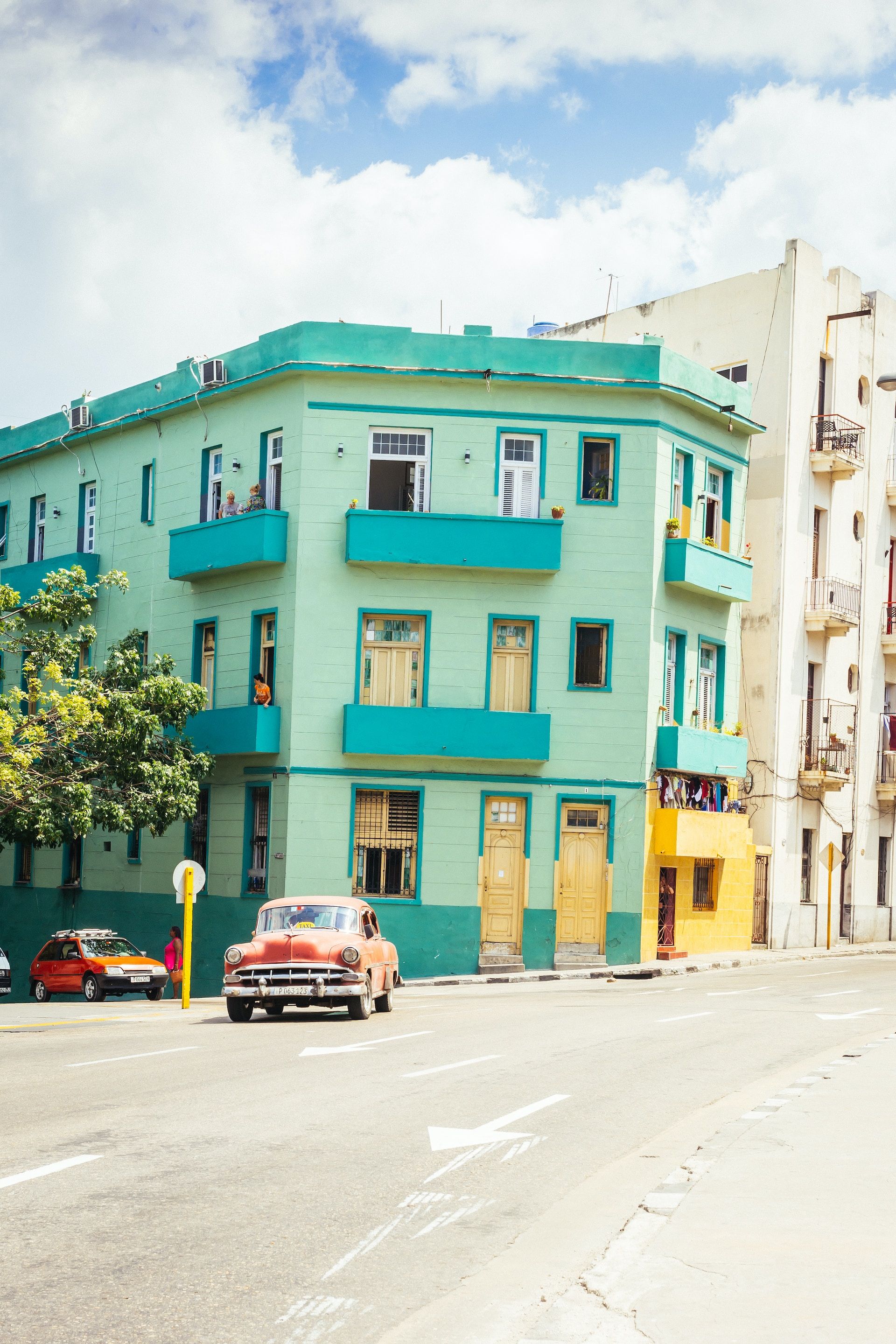 Vintage car in Cuba 