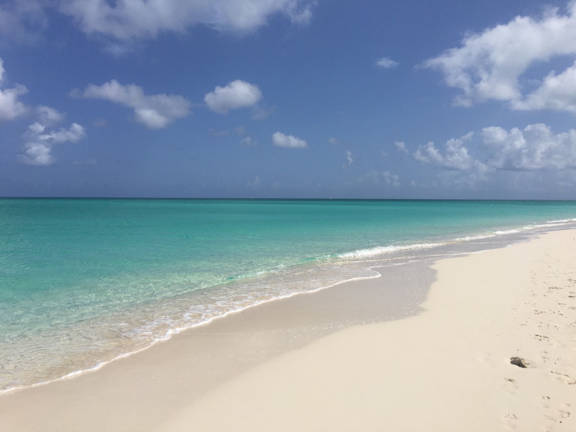 Grace Bay Beach with clear waters and white sands, Turks & Caicos 