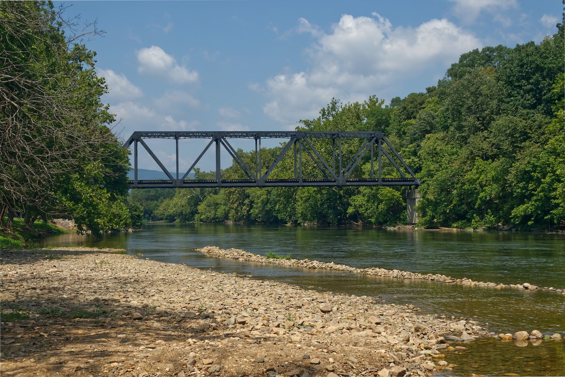 Metal Bridge over the Shenandoah River, Virginia