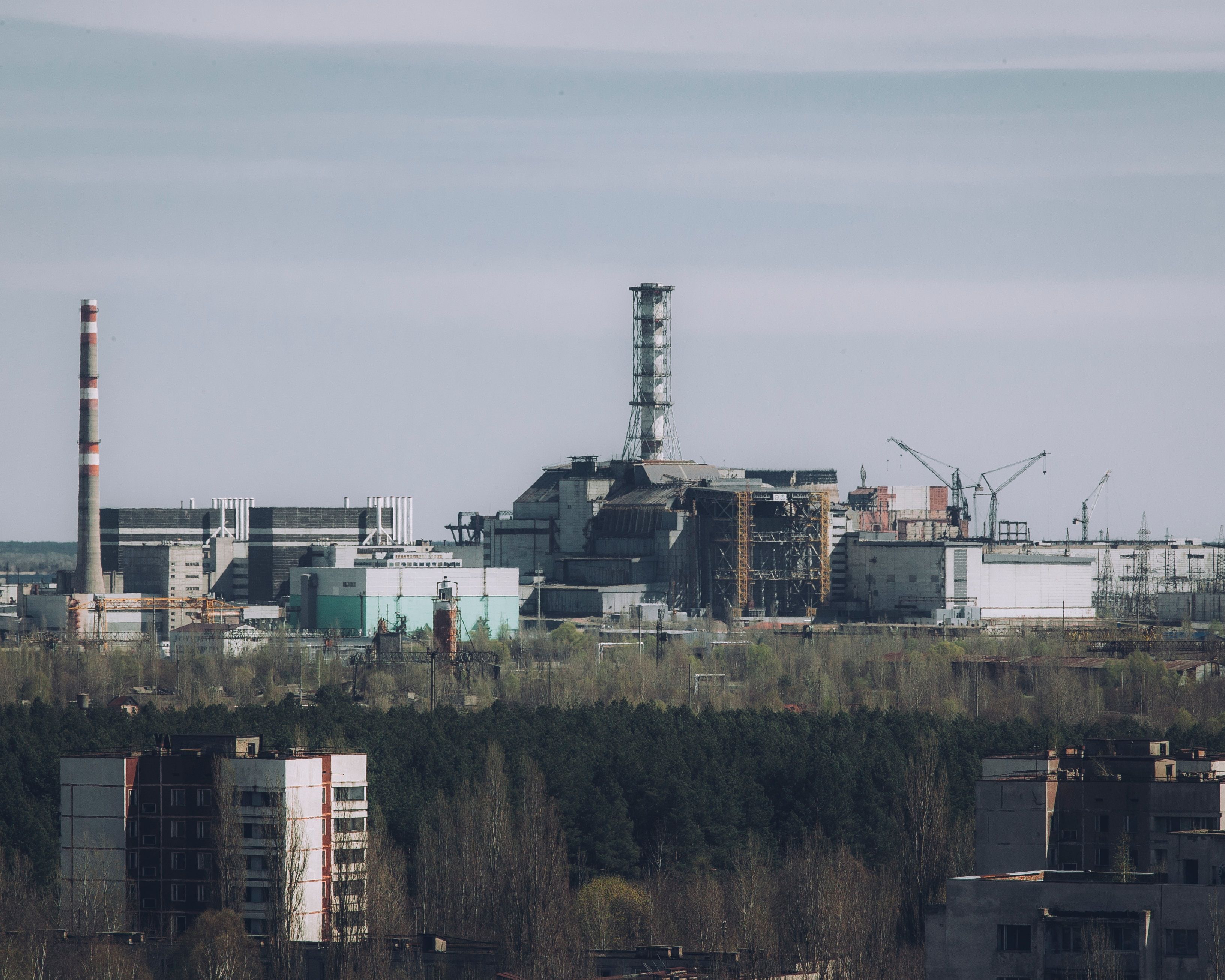 Chernobyl - Pripyat, Ukraine - April 2009 Reactor 4