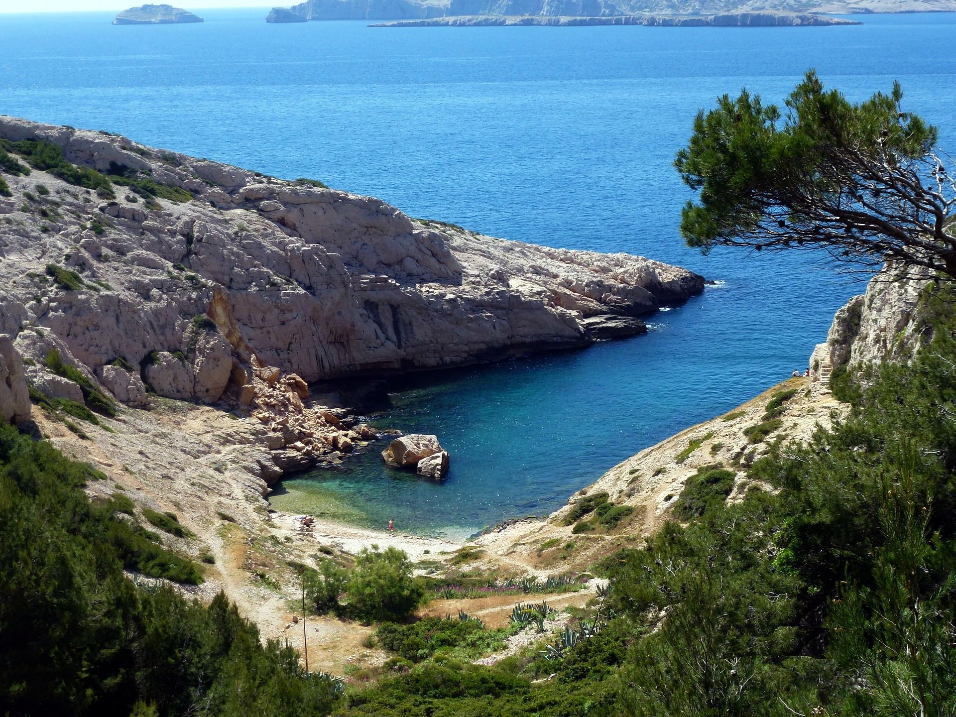 Cove water body Marseille France