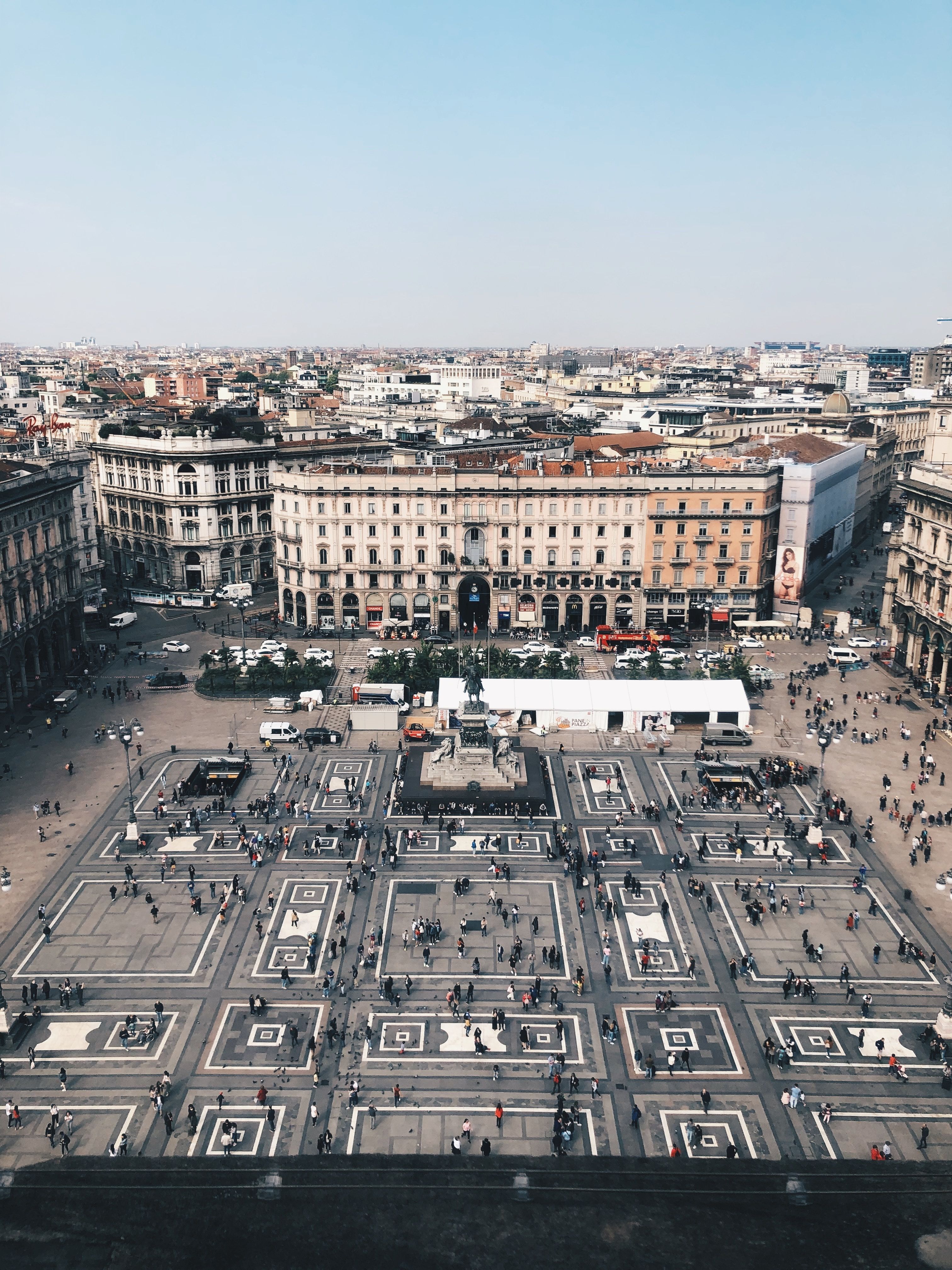 The Duomo in Milan, Italy