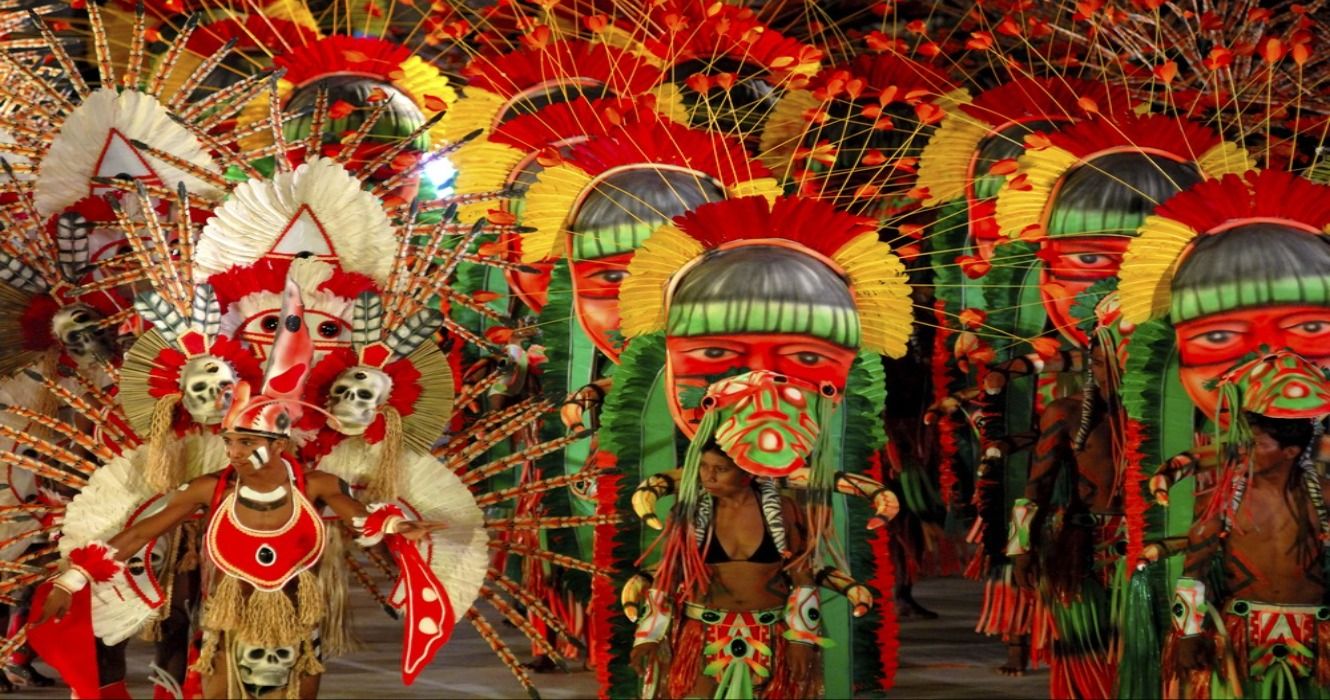  Boi Bumba, Brazil's largest folklore festival in Parintins, Amazonas, Brazil