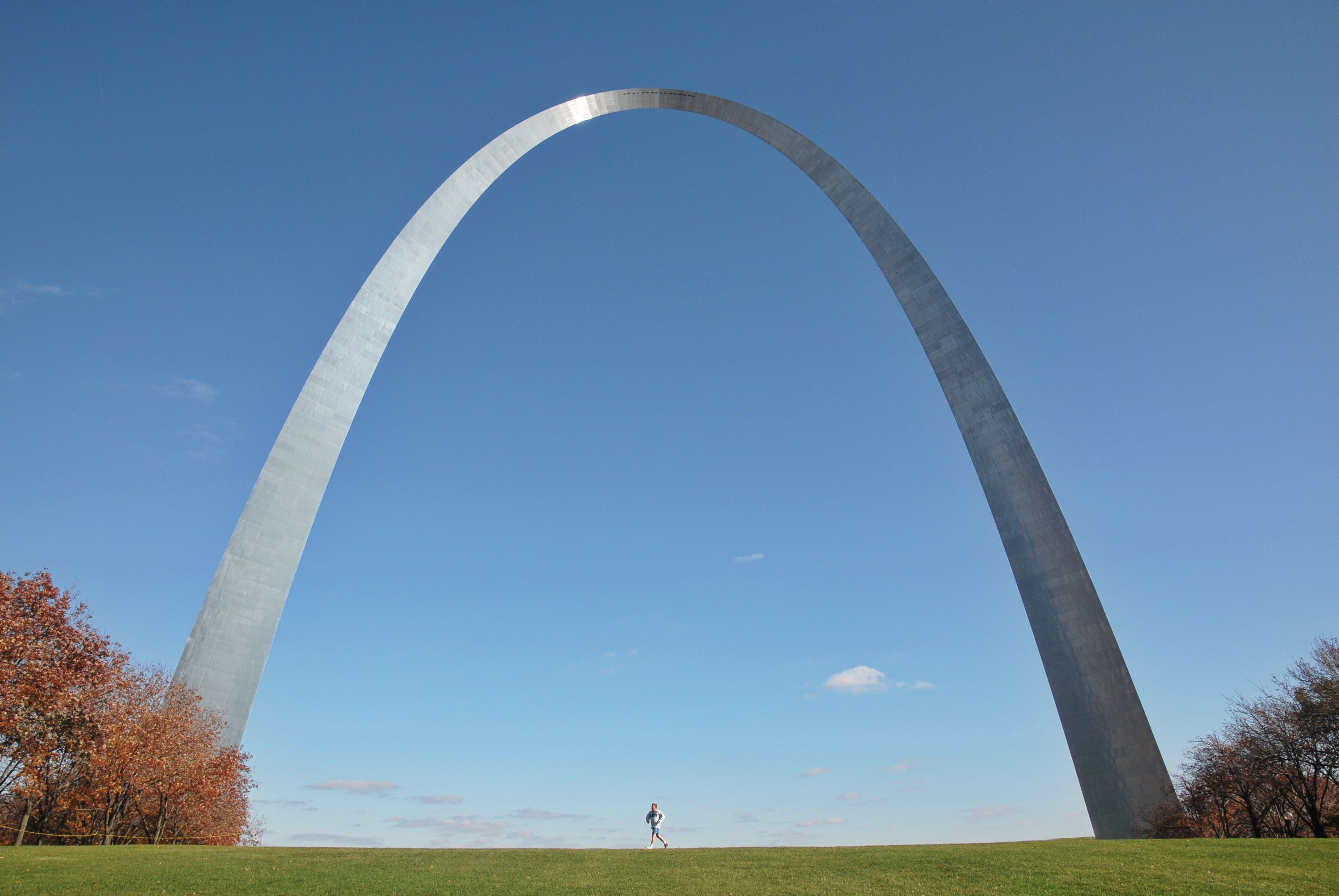 Gateway Arch In St. Louis, Missouri