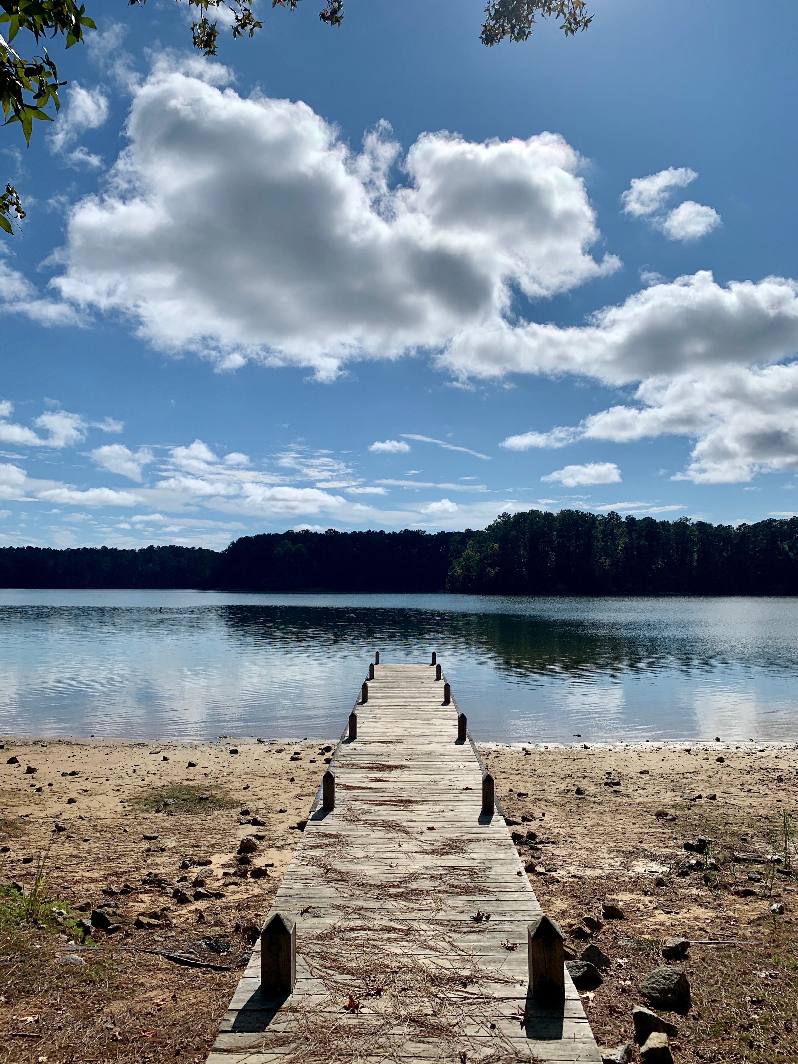 The lake at Wind Creek State Park in Alabama, USA