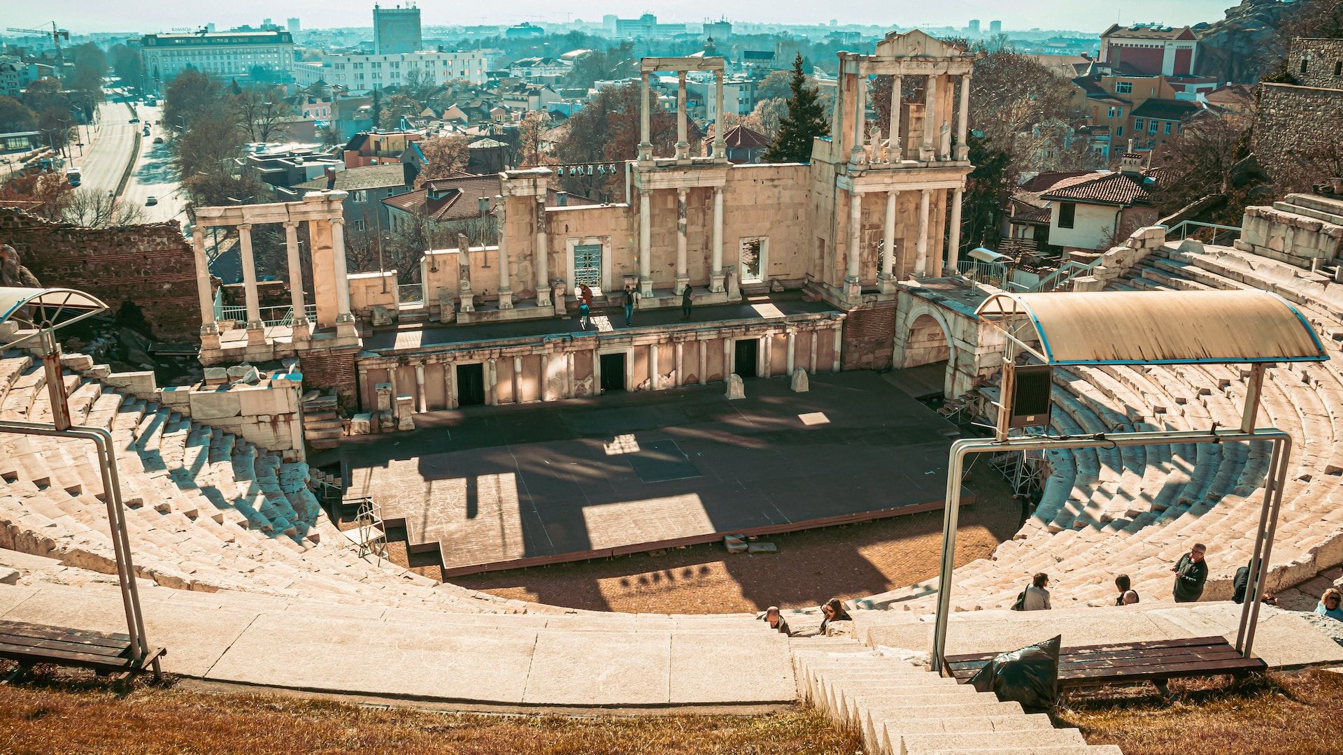  A View Of Ancient Theatre of Philippopolis In Plovdiv, Bulgaria