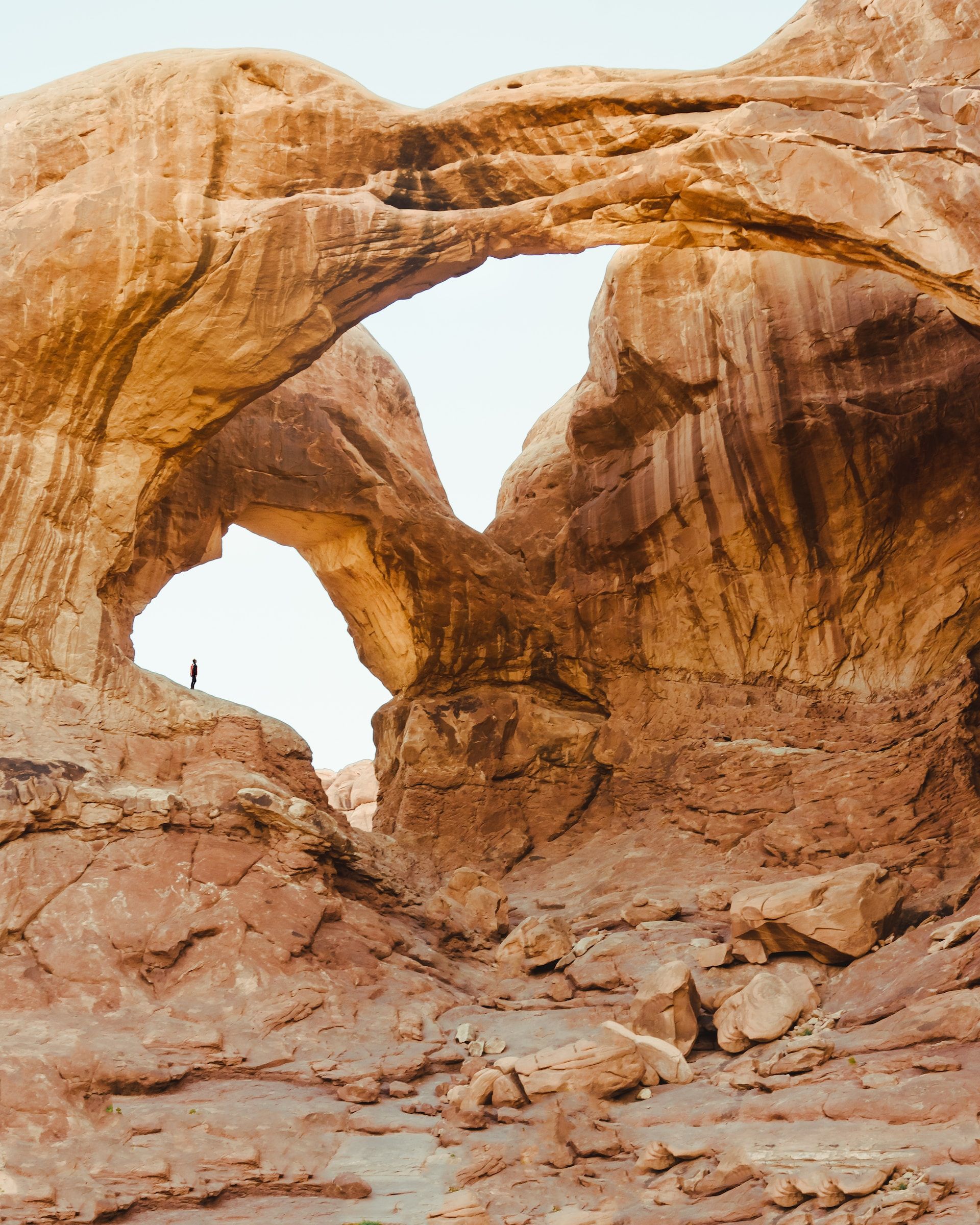 Double Arch in Arches National Park 