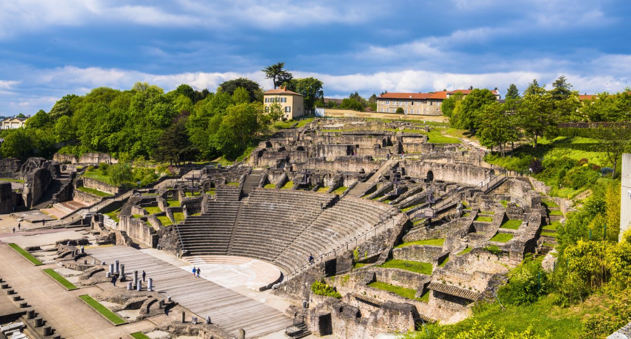 Ancient Theatre of Fourviere in Lyon, France