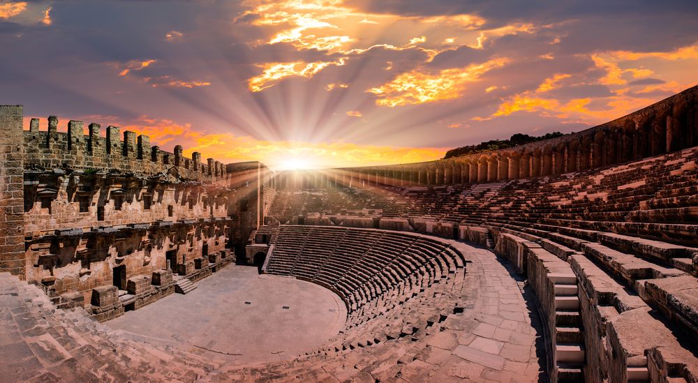 Aspendos amphitheater, Antalya Turkey