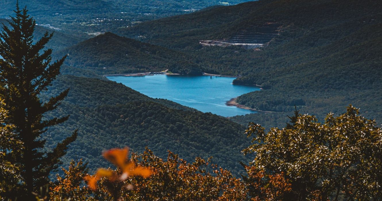 The mountains of Asheville, NC, North Carolina, USA