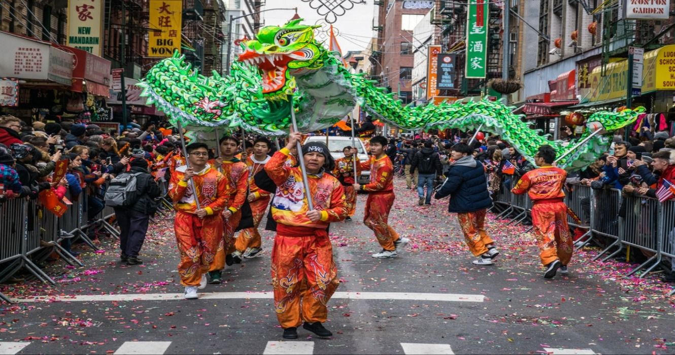 Lunar New Year Parade in Chinatown