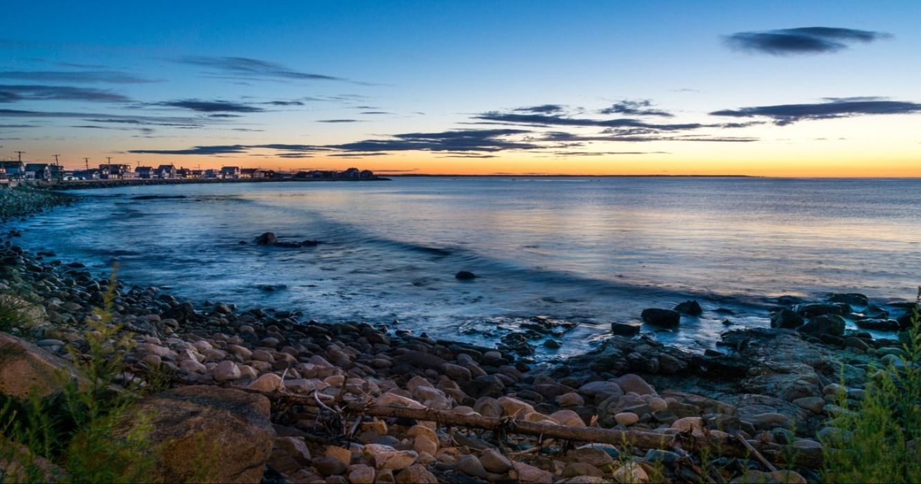 Sunrise at Wells Beach, Maine, United States