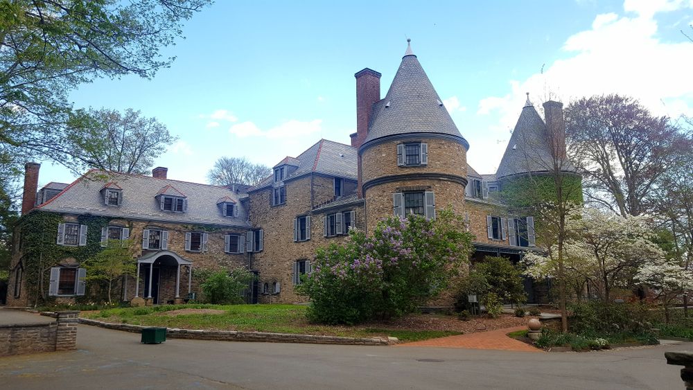 Grey Towers or Gifford Pinchot House in Milford, Pennsylvania, USA