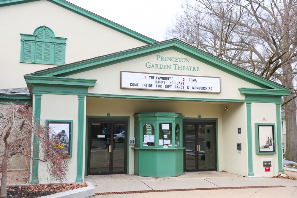Entrance to the Princeton Garden Theatre