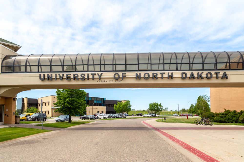 The University of North Dakota where the museum is located