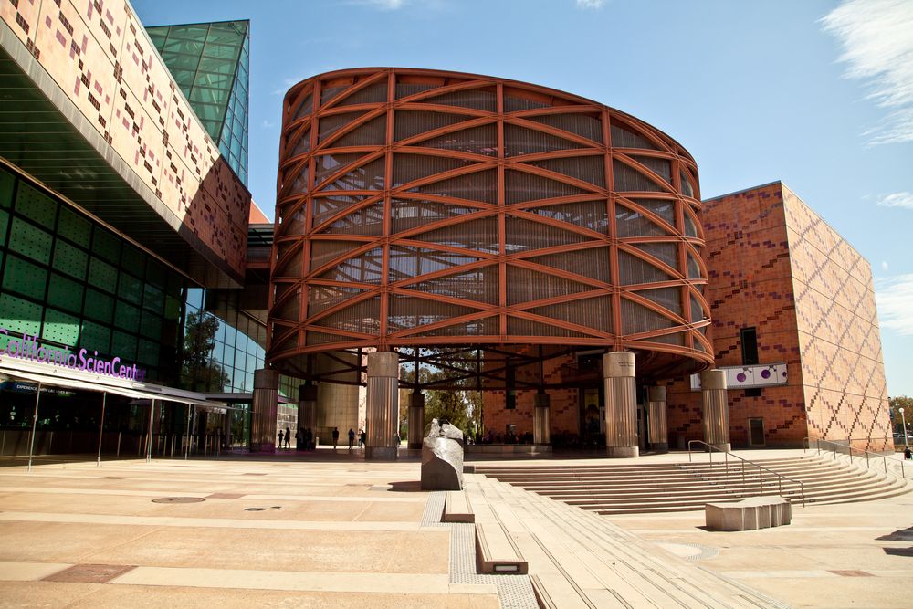 The California Science Center in Exposition Park