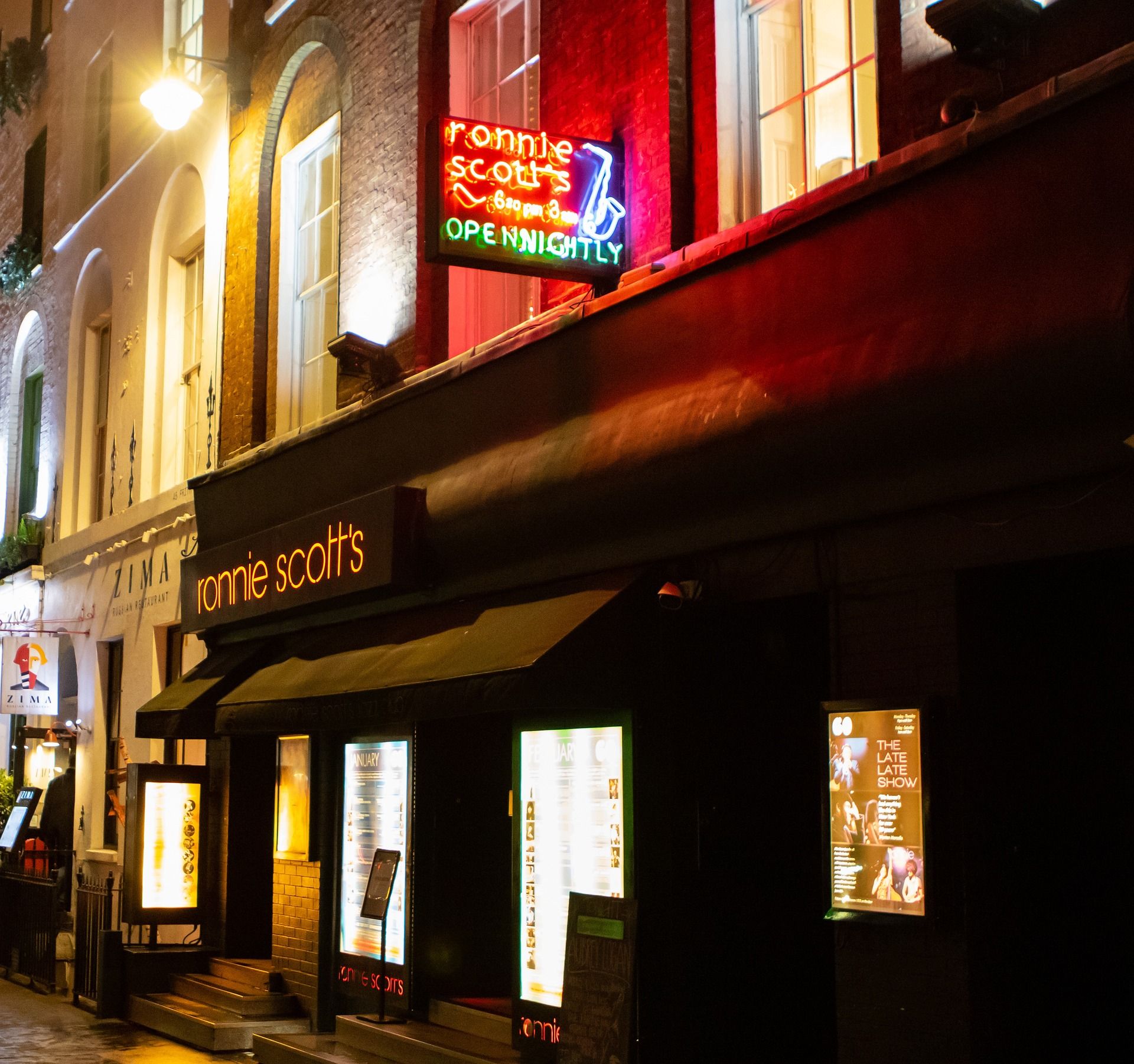 Soho London's famous jazz club