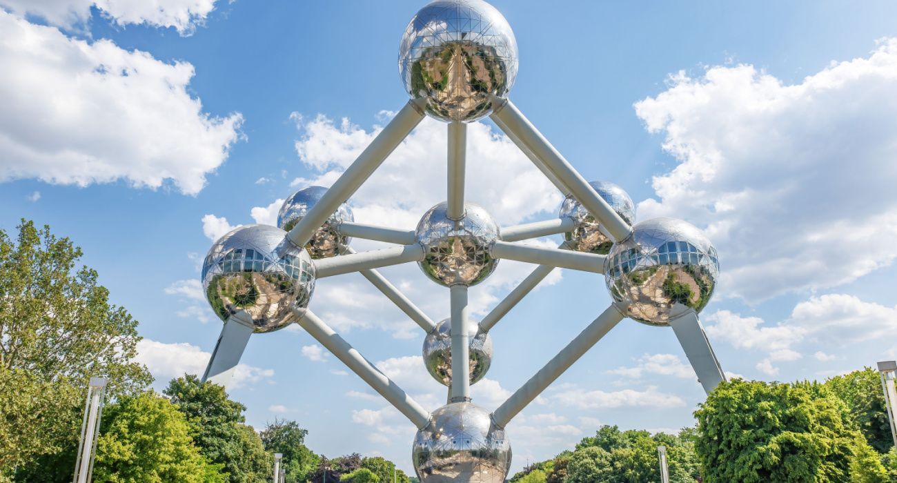 The Atomium of Brussels