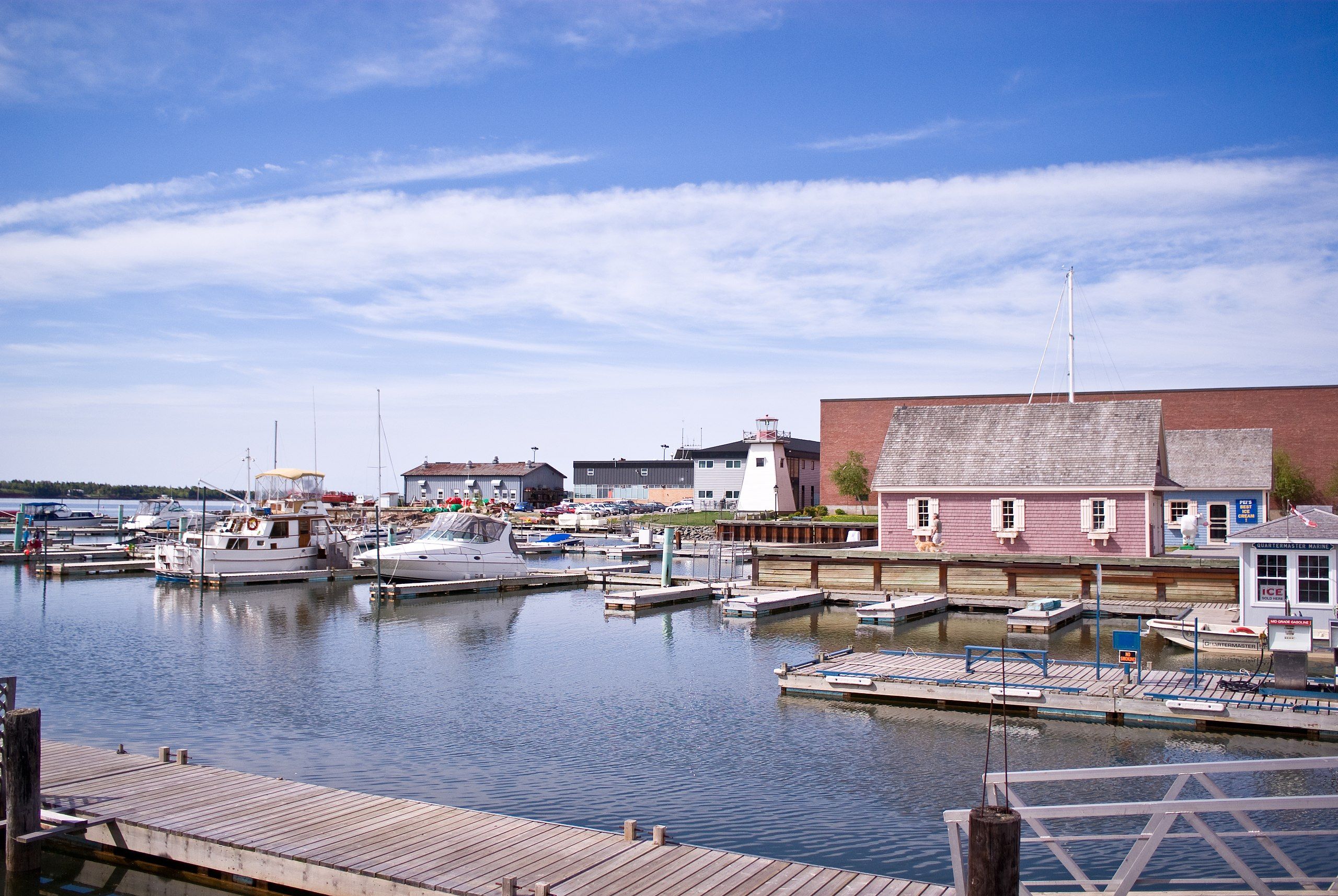 Charlottetown Harbour In Prince Edward Island, Canada