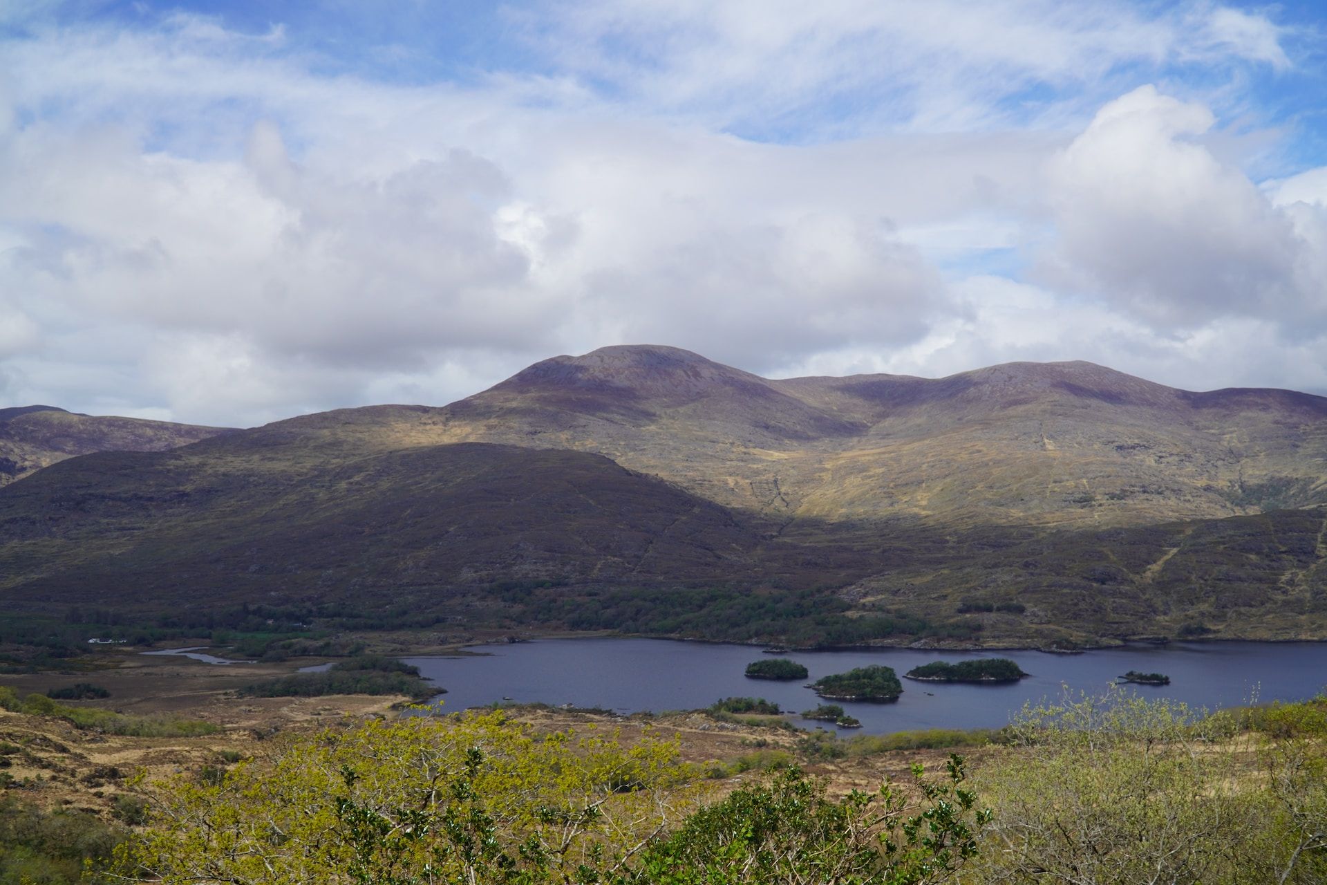 A breathtaking view of the lakes of Killarney National Park