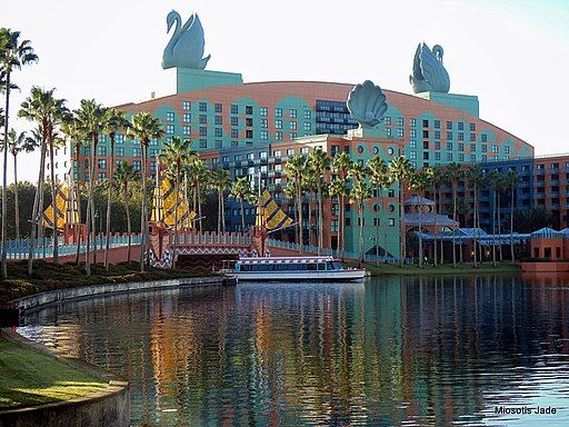 Beautiful Scene Taken At Disney's Boardwalk, Florida, USA
