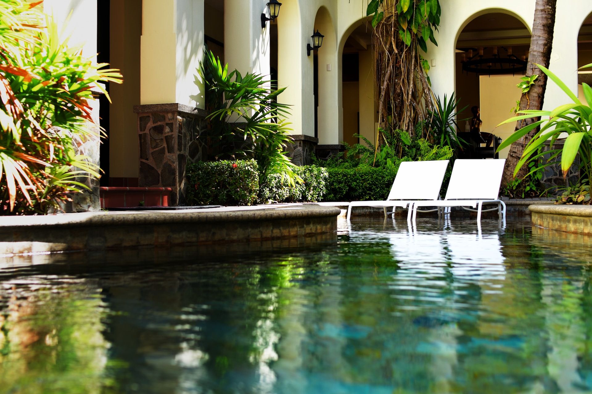 Luxury Pool at a Costa Rica Jungle Resort 