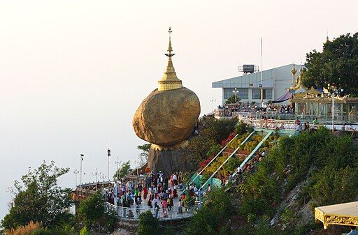 Golden Rock Stupa, Myanmar