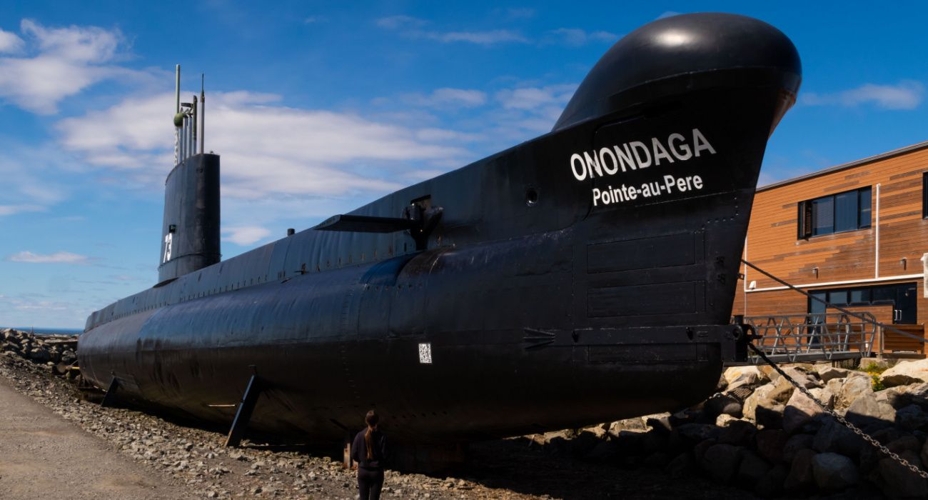 HMCS Onondaga museum submarine in Canada