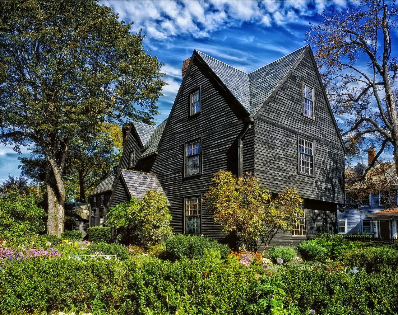 The House of Seven Gables in Salem, Massachusetts