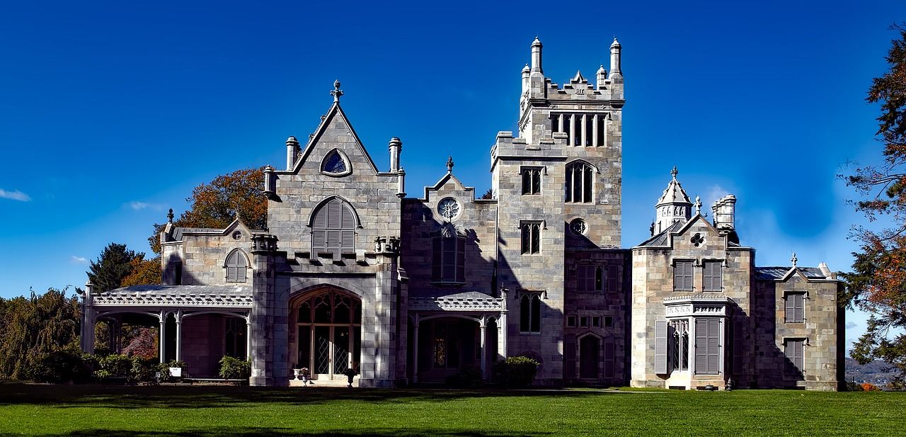 The stunning Lyndhurst Mansion in Tarrytown, New York