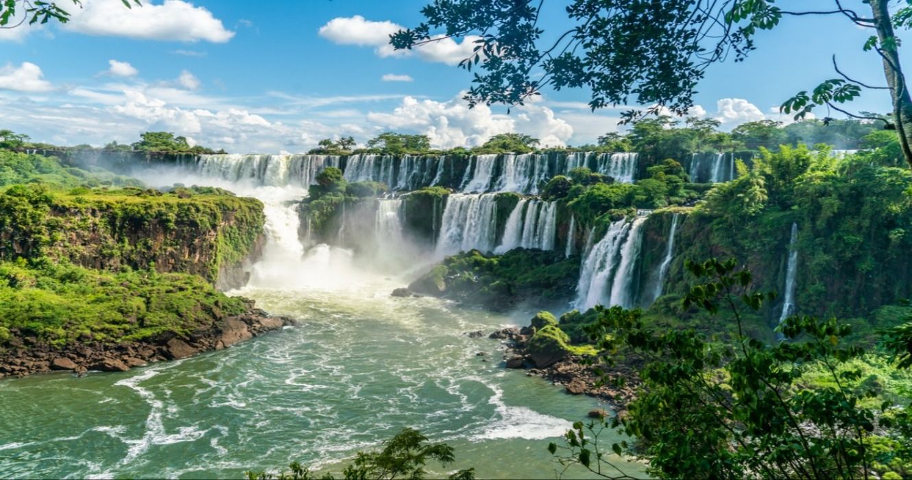  Iguazu Falls seen from the Argentinian National Park