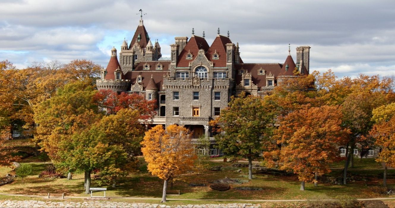 Boldt Castle in the Thousand Islands, New York, USA