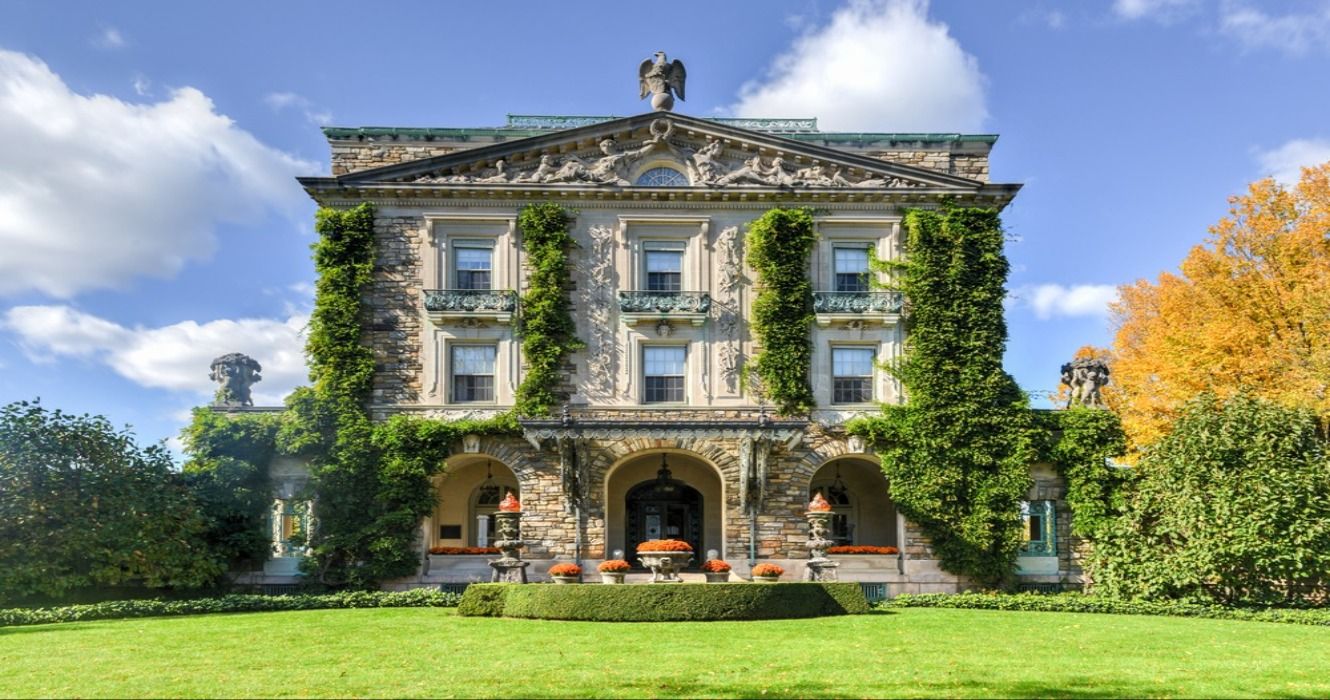 Kykuit, the Rockefeller Estate, Sleepy Hollow New York, a mansion that once served as the Rockefeller home, now a historic site of the National Trust for Historic Preservation