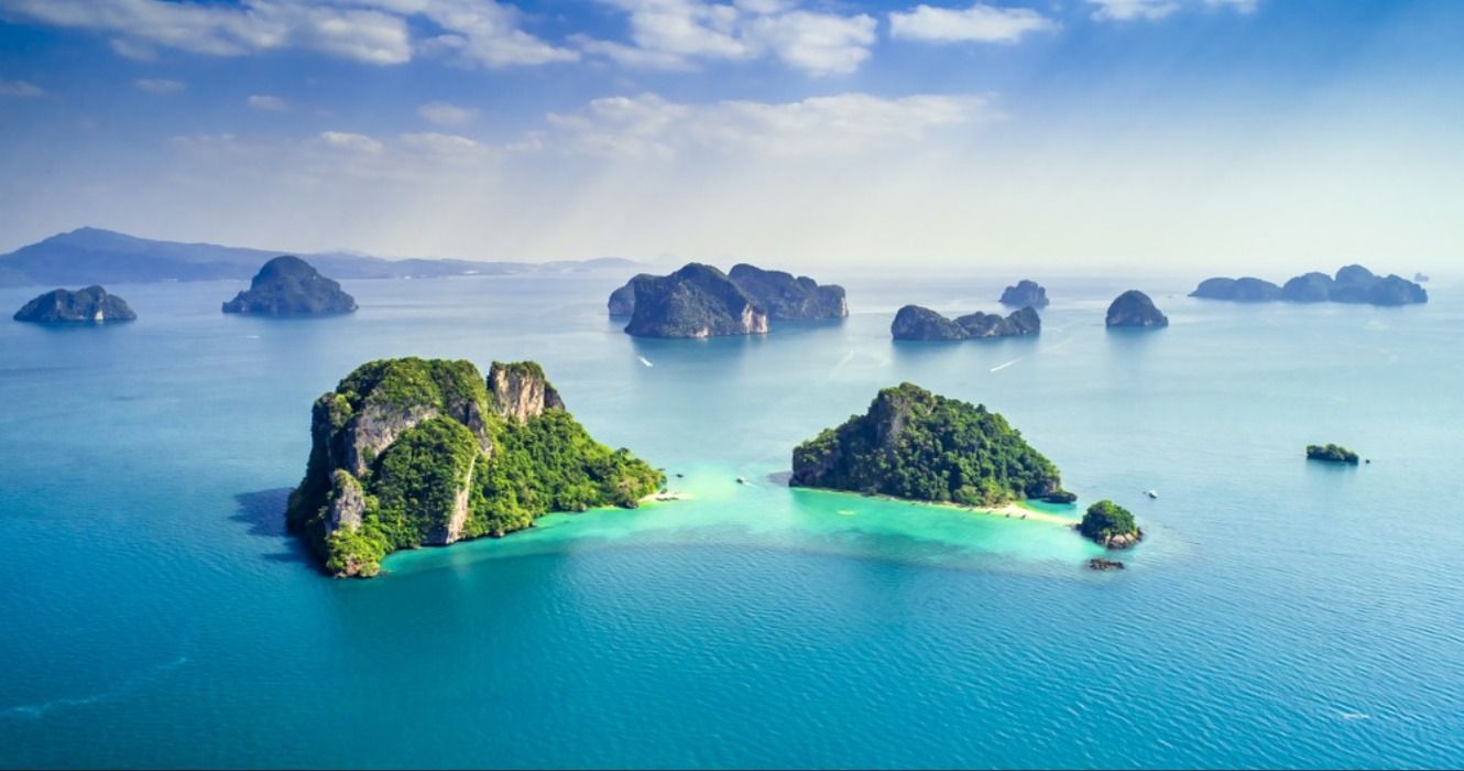 Surrounding Islands of Koh Yao Noi in Phuket, Thailand