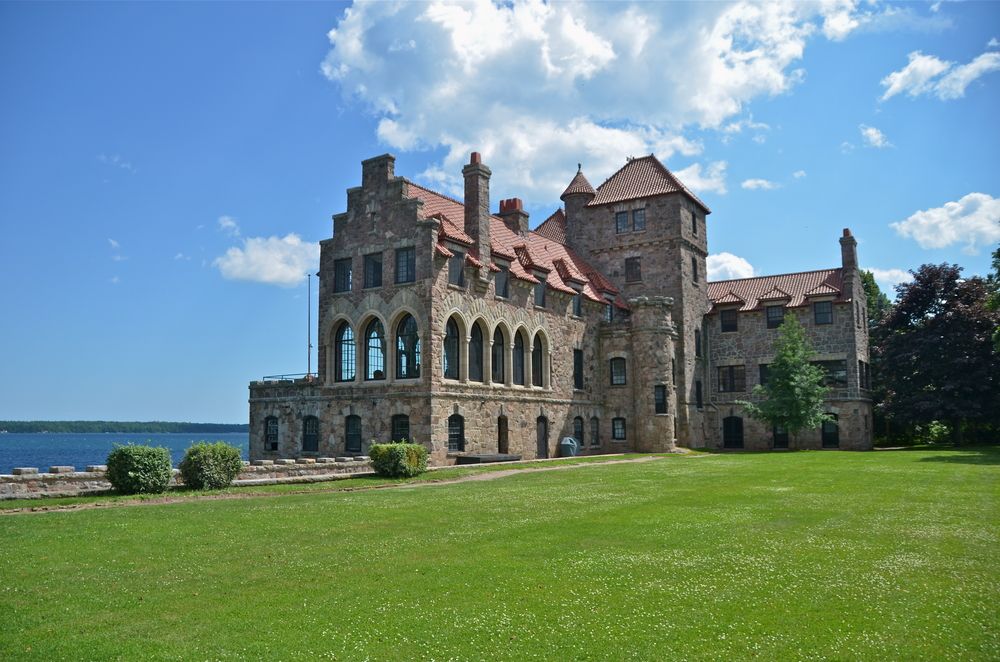 Singer Castle on Dark Island, New York State, USA