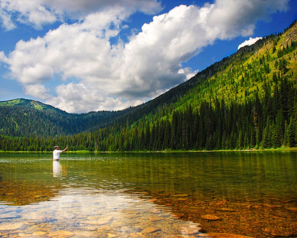 Moose Lake near Kalispell and Whitefish